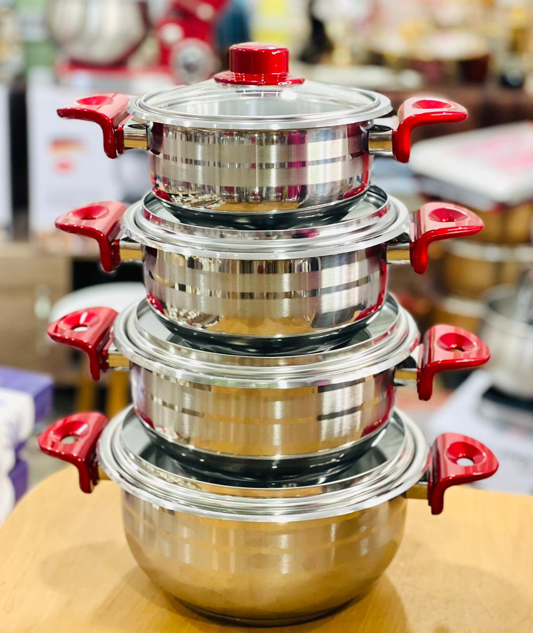 Série de 4 Faitouts