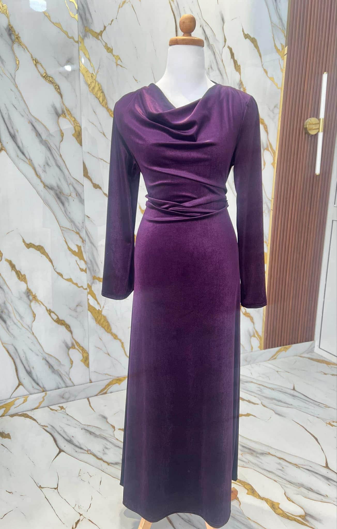 Robe en velours