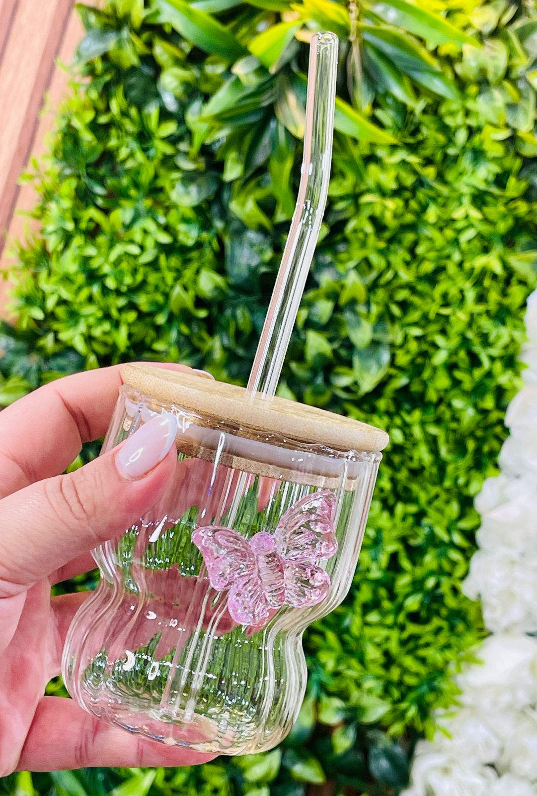 Mug en verre كاس بلار