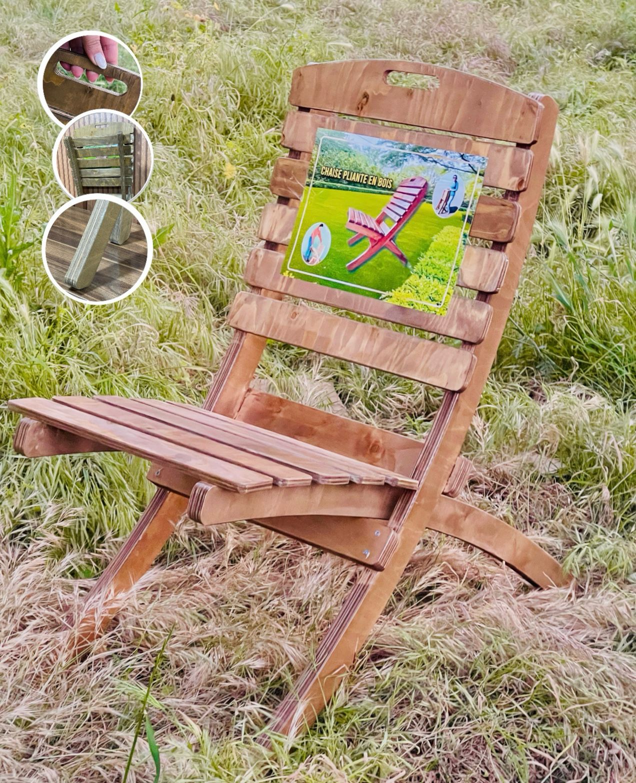 Chaise en bois