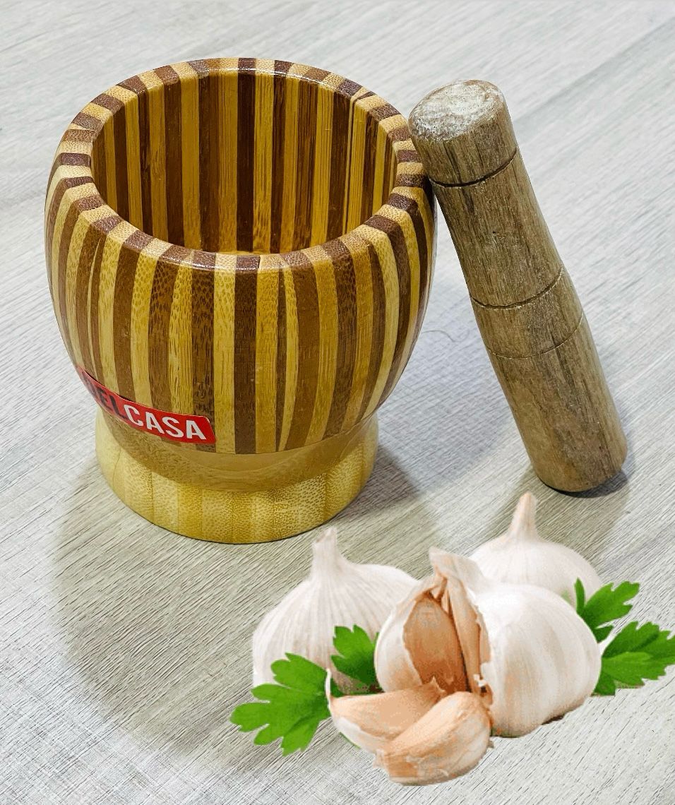 Mortier et Pilon en Bois/مهراز