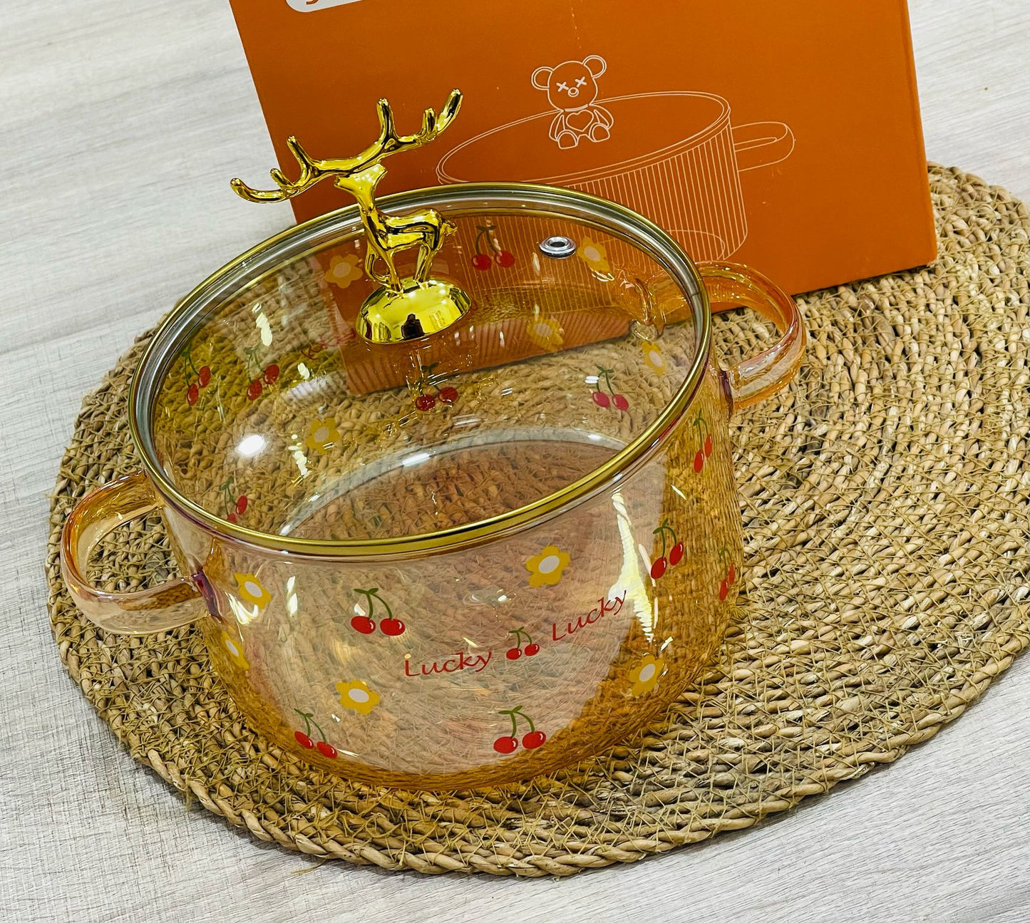 طنجرة بلار / Faitout Marmite en verre