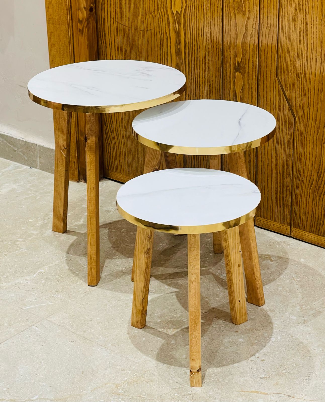 Série de 3 tables مجموعة 3 طاولات