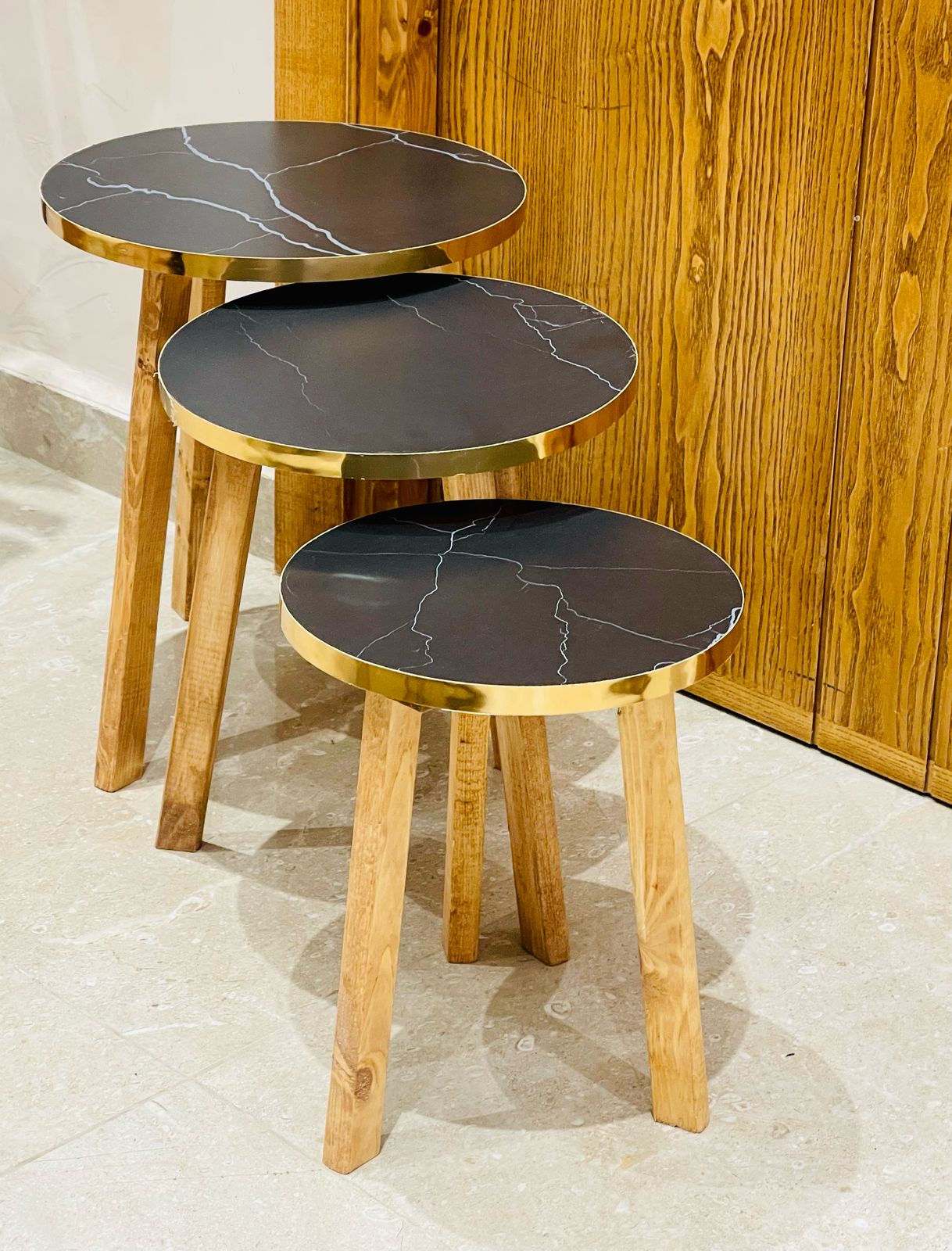 Série de 3 tables مجموعة 3 طاولات