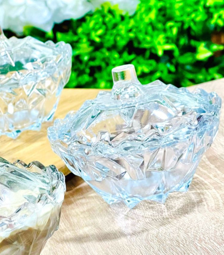 Bonbonnière en verre 1 pièce