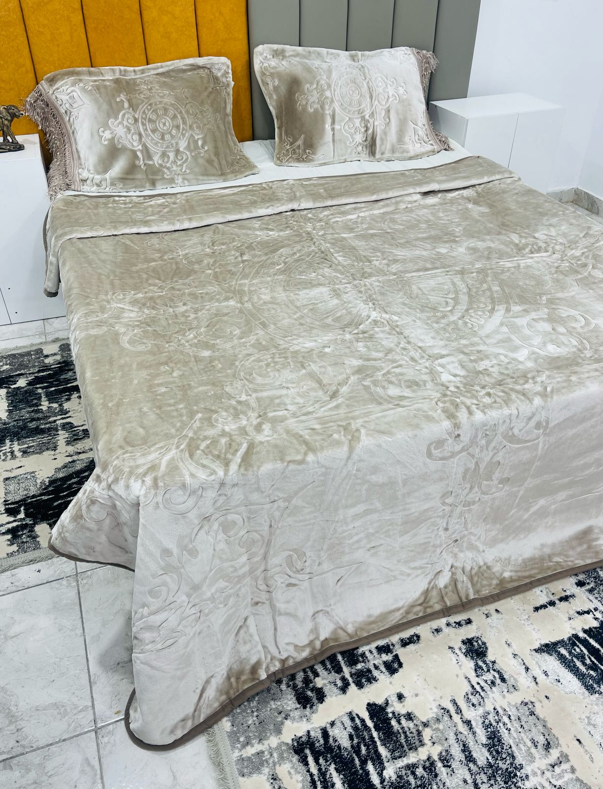 Couvert lit Panda فرش