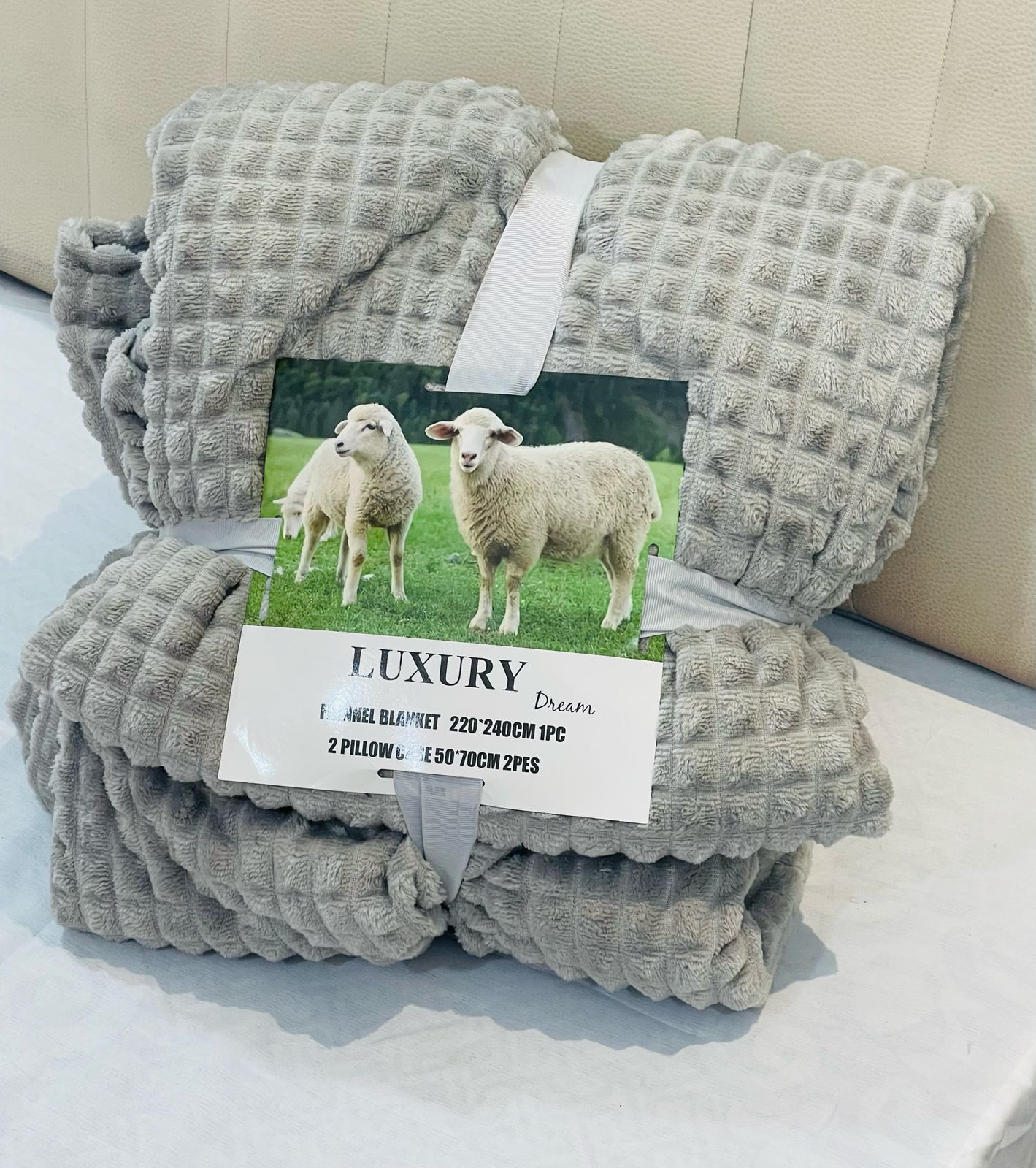 Drap2 places + 2 coussin دفايا