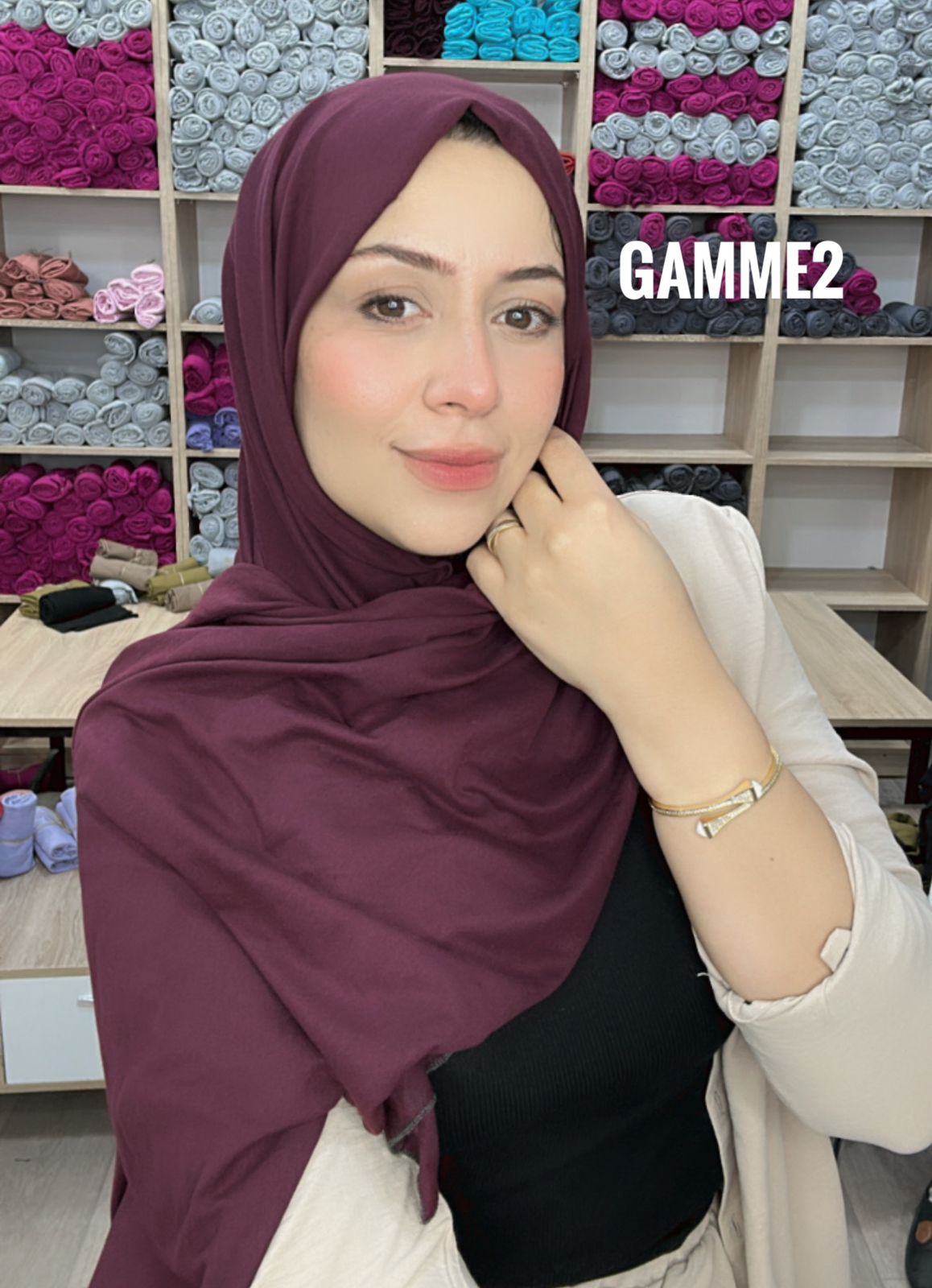 Foulard Hijab Gamme 2 /1.60/0.60cm