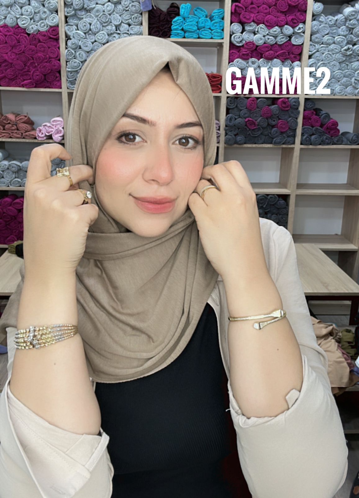 Foulard Hijab Gamme 2 /1.60/0.60cm