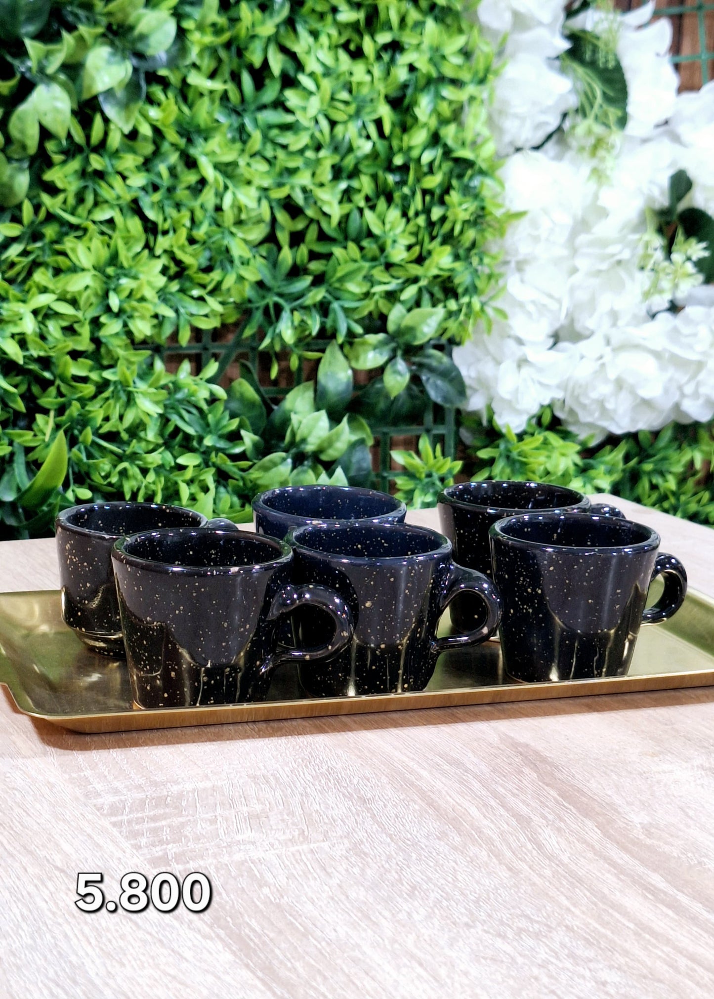 Pack Plateau + 6 Tasses