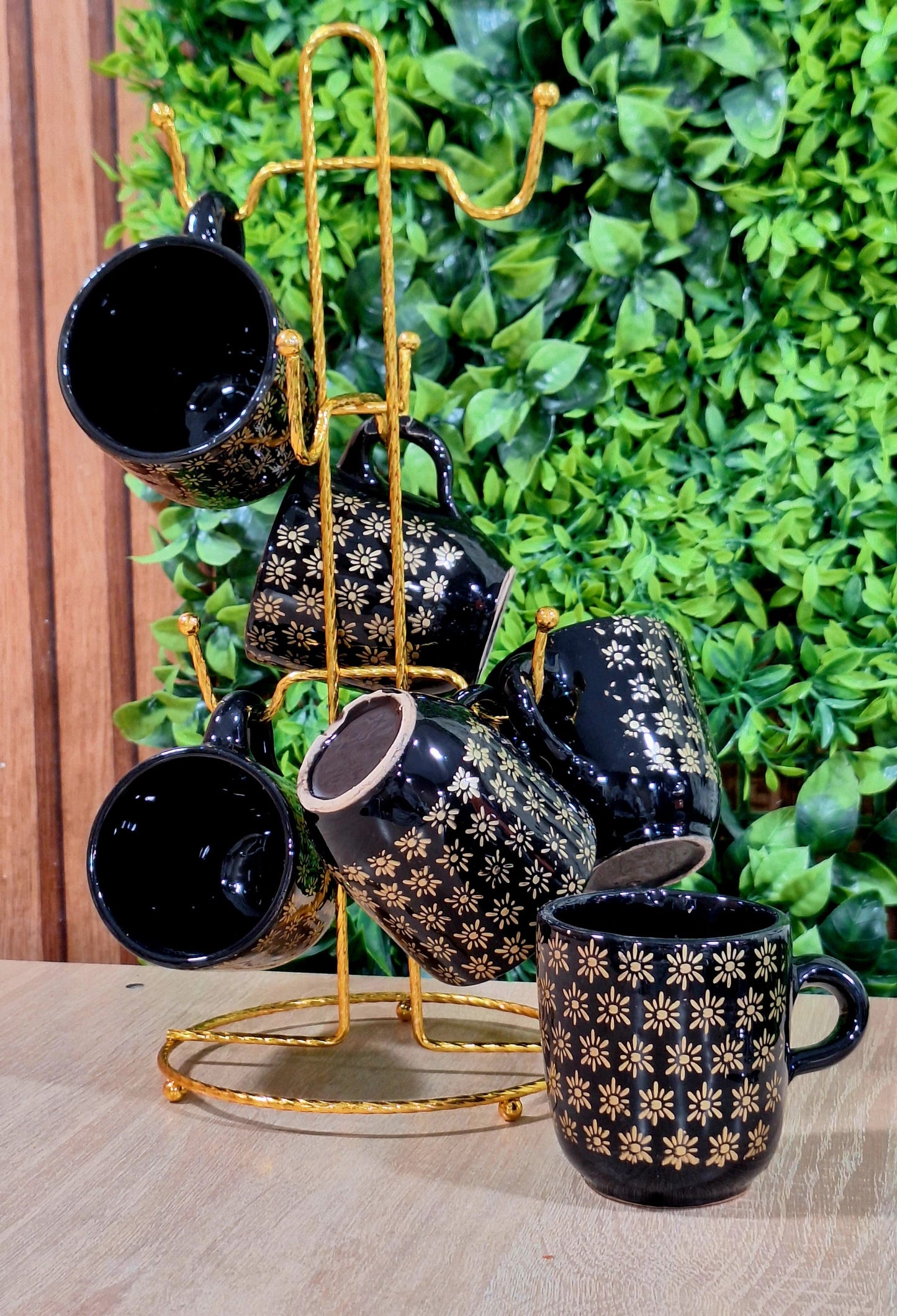 PACK 6 tasse + support