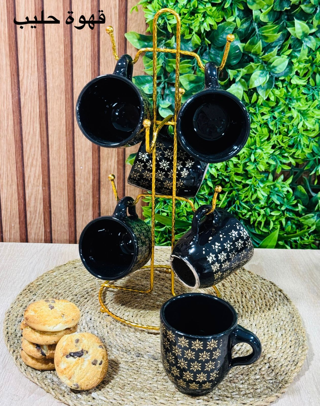 PACK 6 tasse + support