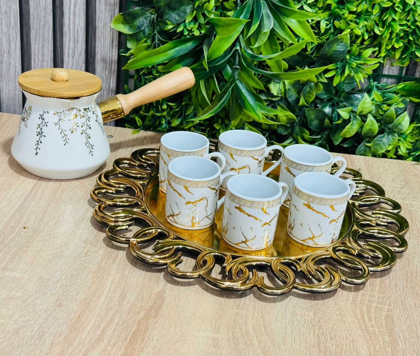 PACK plateau +service café +ززوة