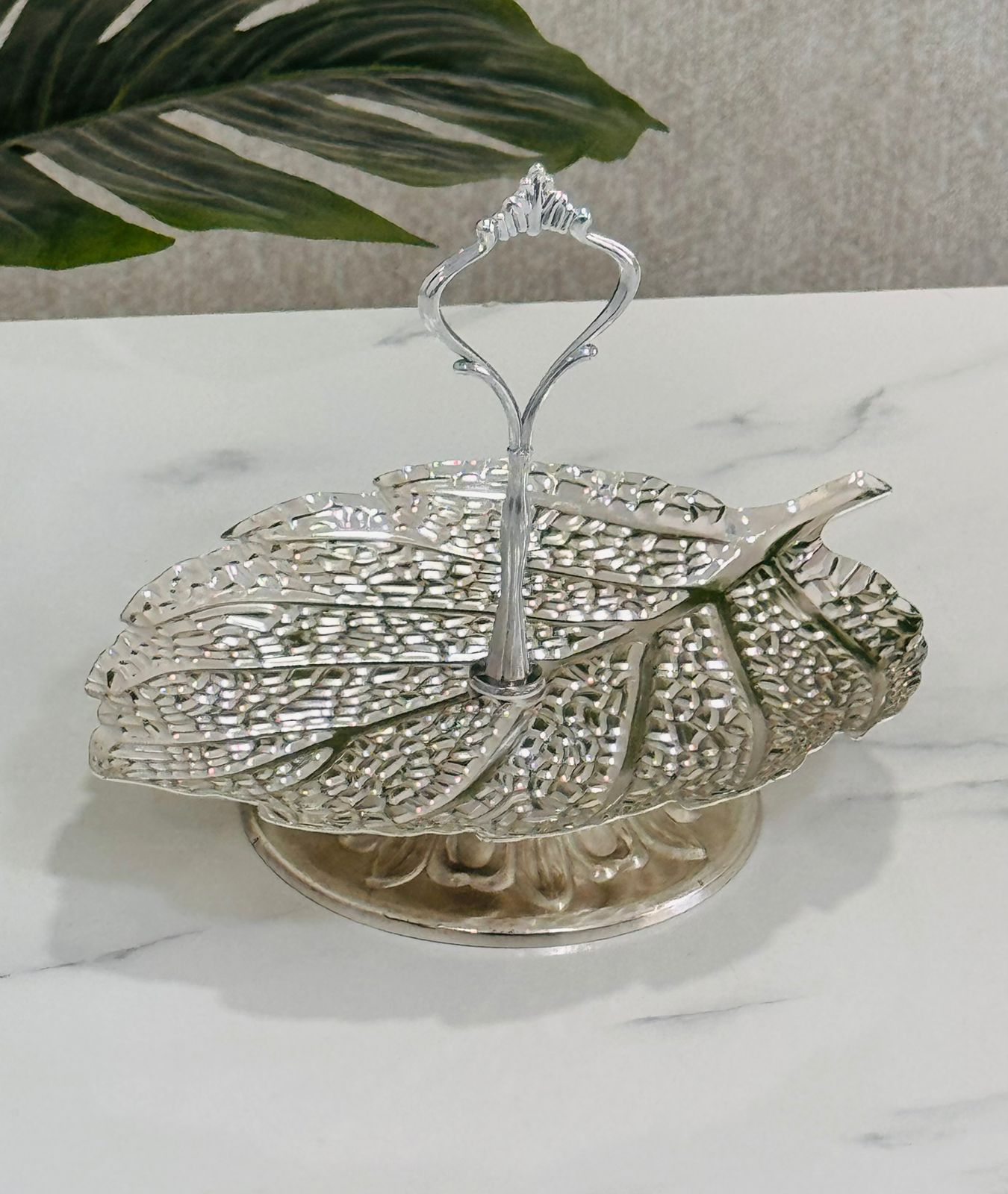 Présentoir à Gâteau en argent