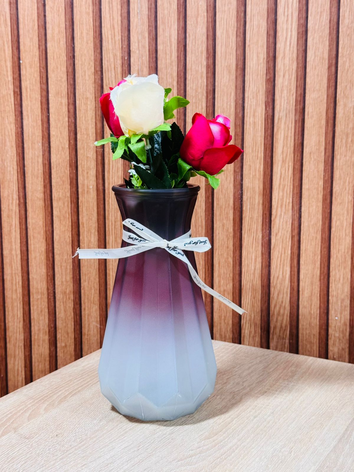Lot de 2 Vase en verre