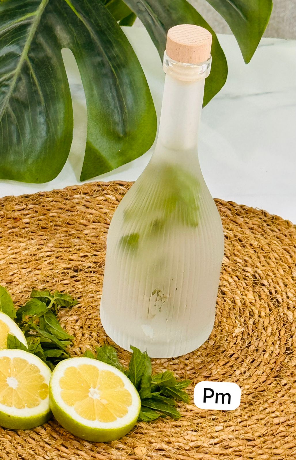 Bouteille en Verre avec Bouchon