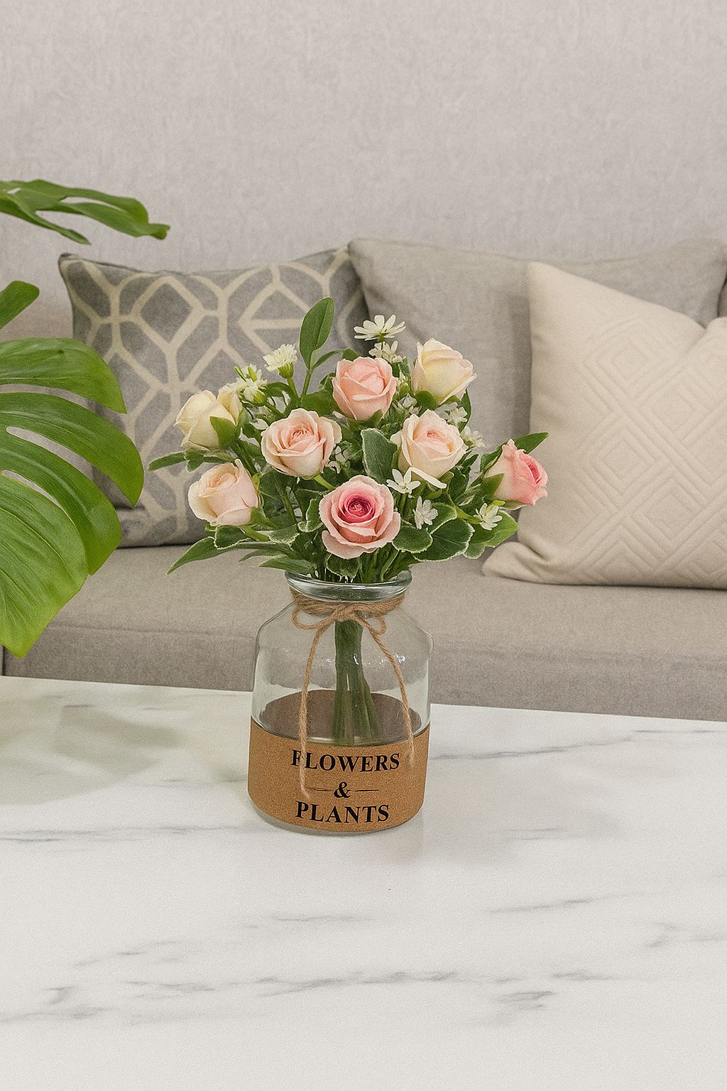Vase en verre