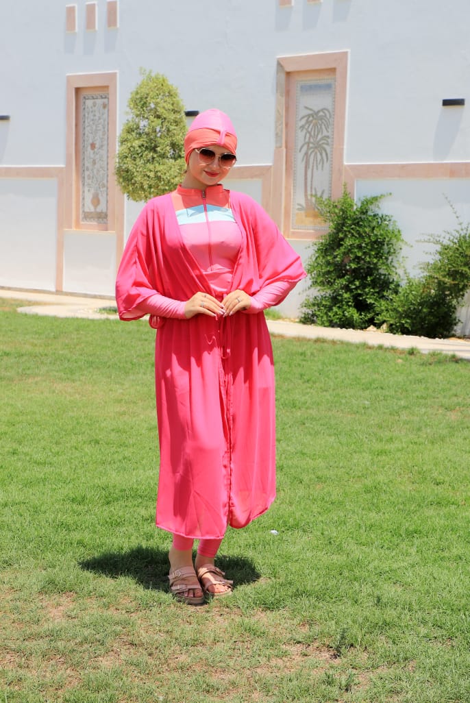 Burkini poncho