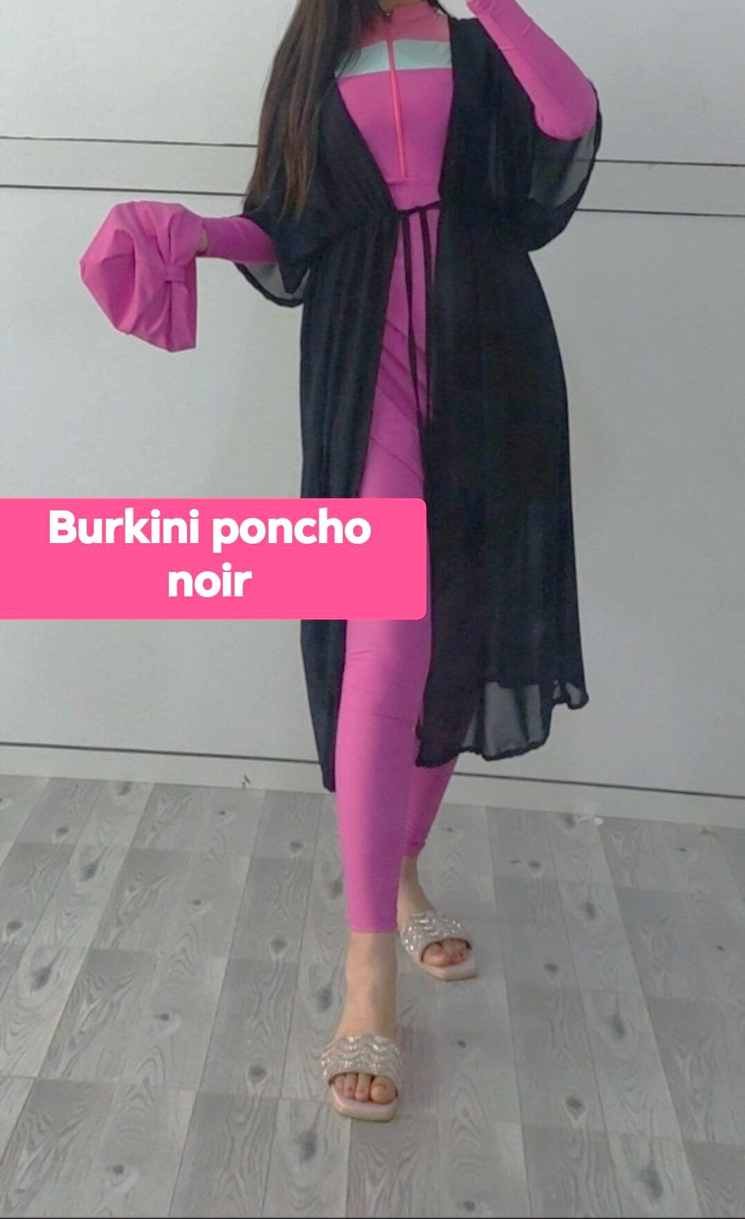 Burkini poncho