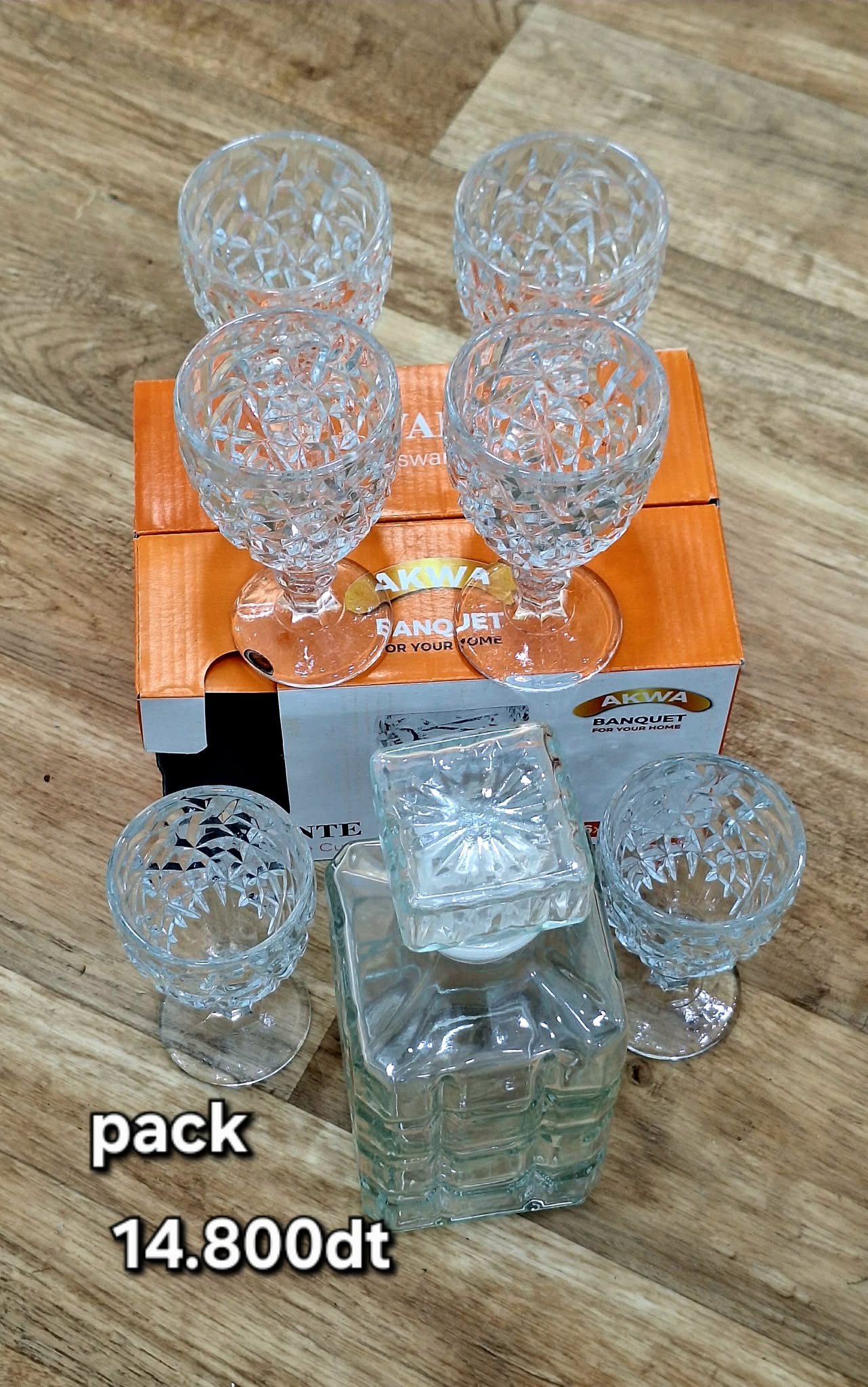 Pack en verre