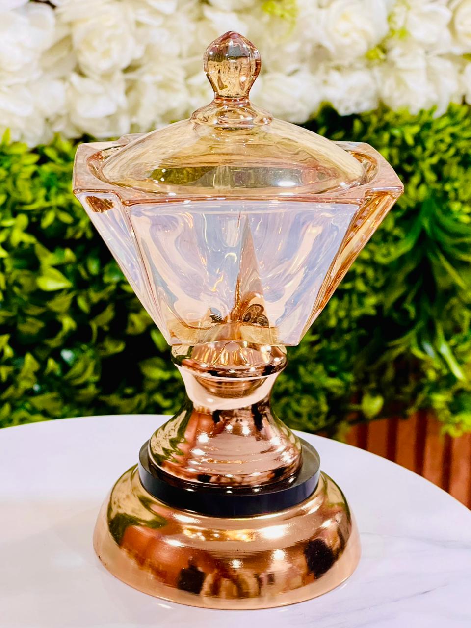 Bonbonnière en verre