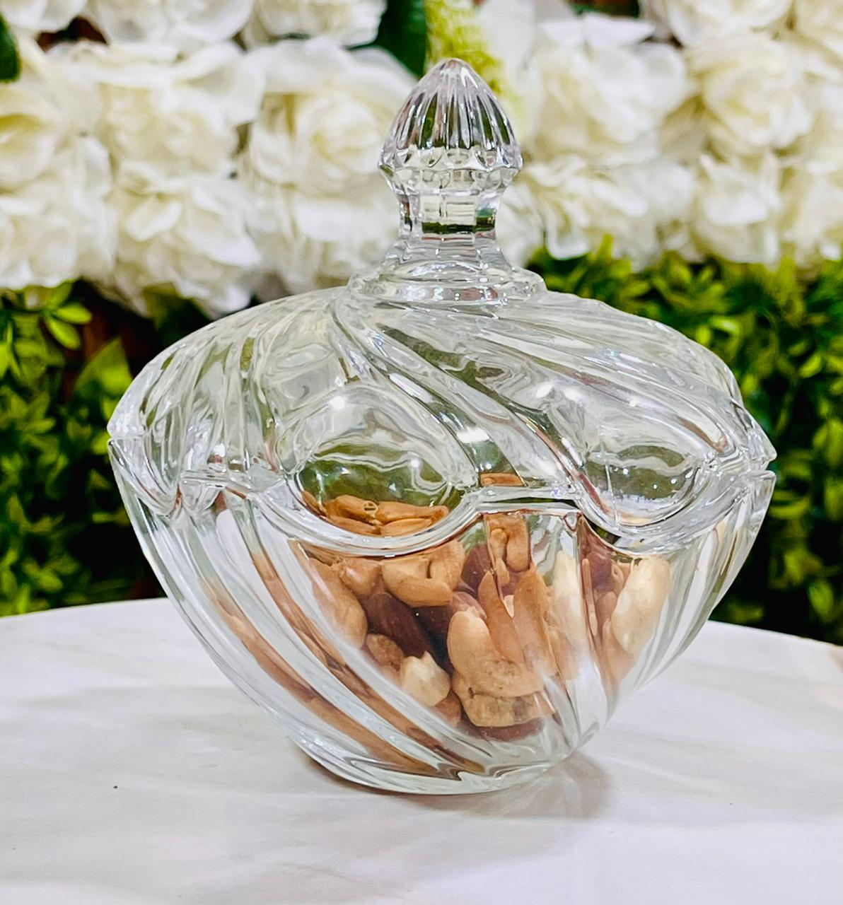 bonbonnière en verre