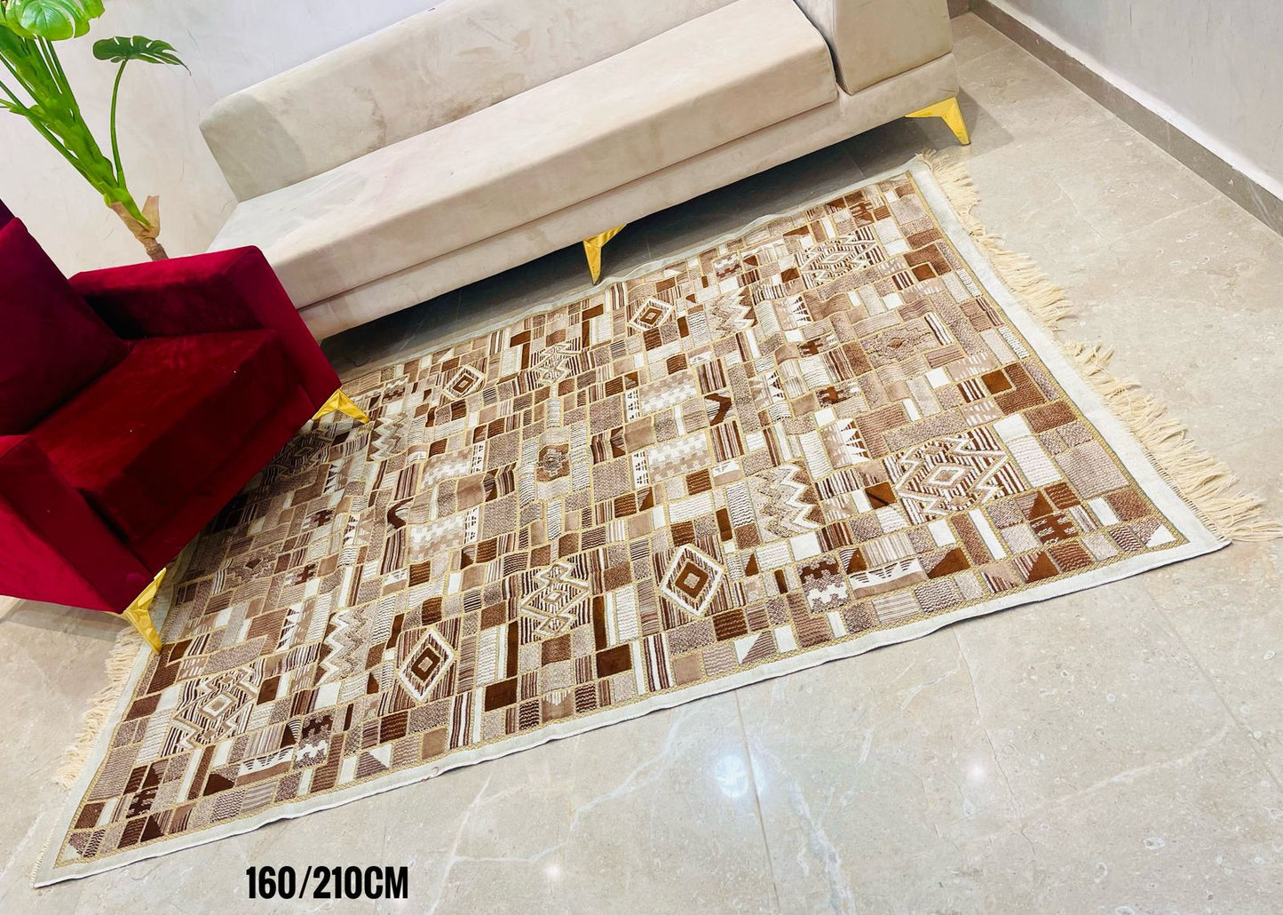 Tapis 160/210cm مرقوم