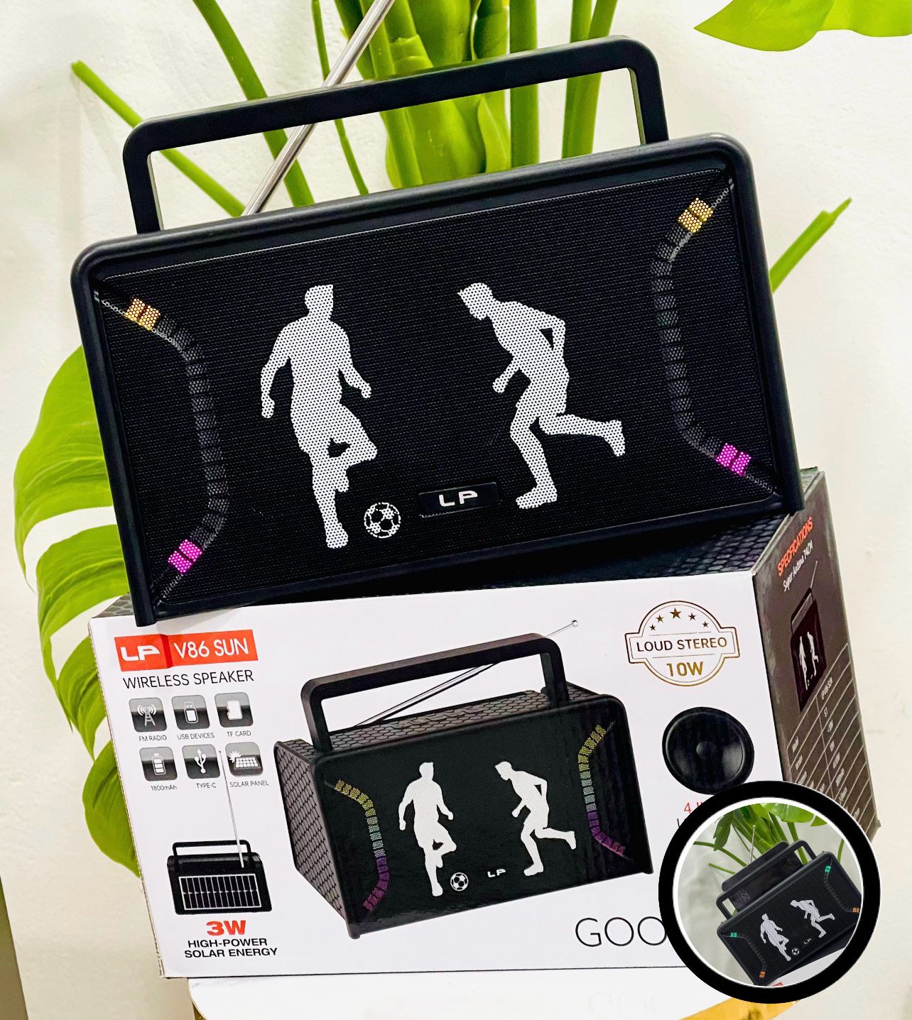LP-V86 SUN Bluetooth Speaker