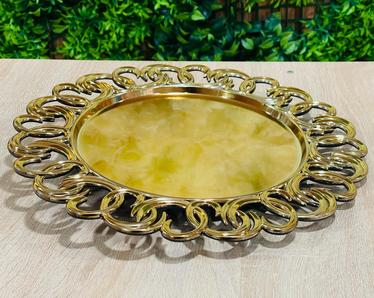 Plat / plateau 1 pièce نقشة مدموجة