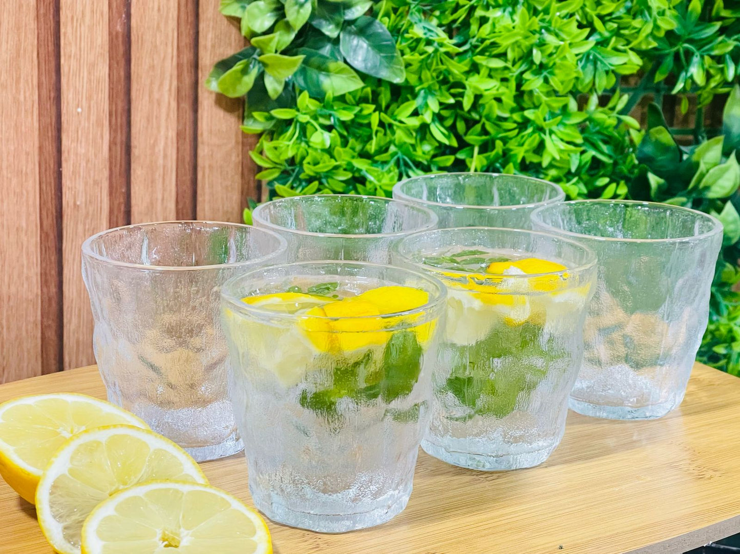 Verre à Eau 6 Pièces en Verre