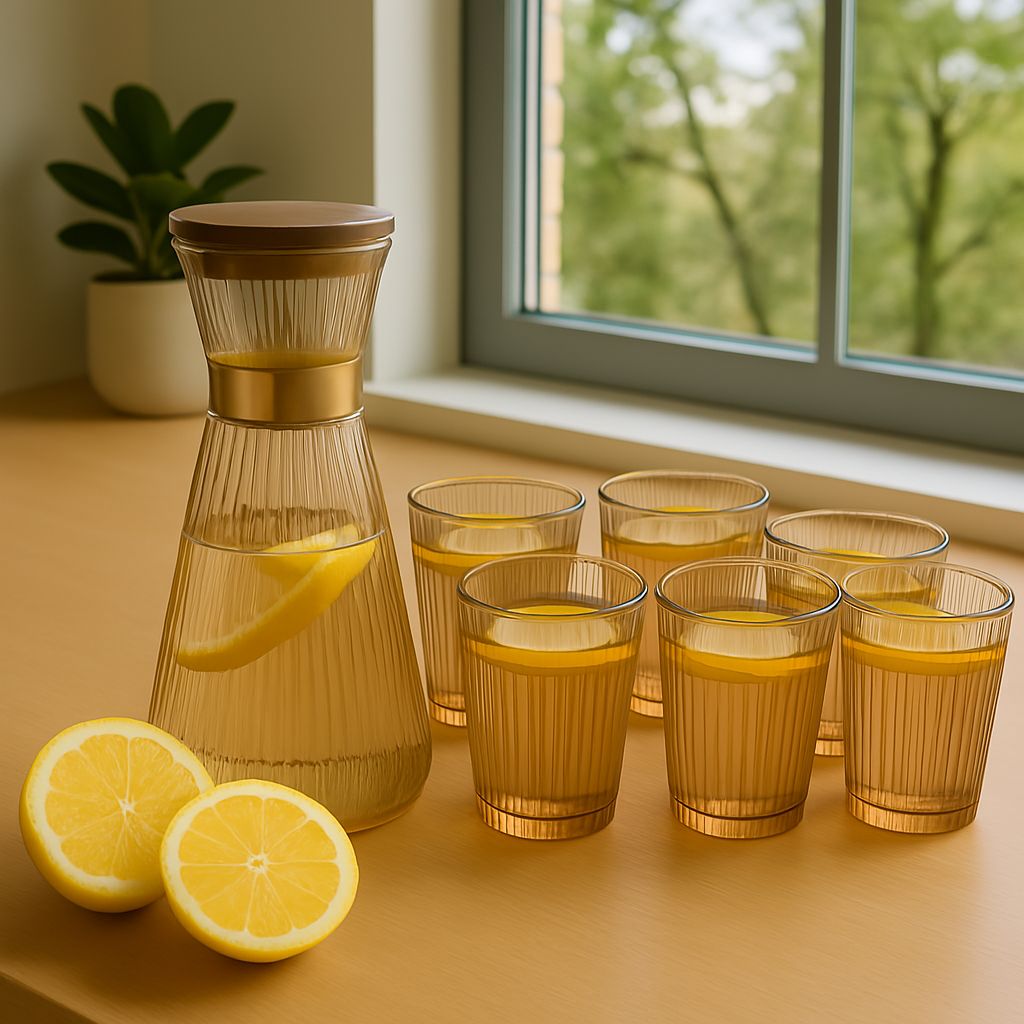 Service à eau 7 Pièces Avec Carafe