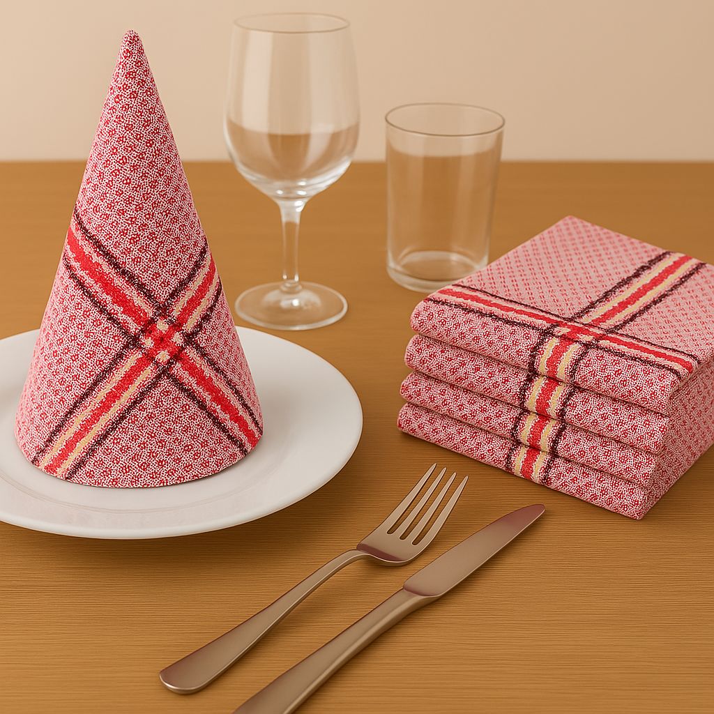 Série 6 Serviettes de cuisine / à table مدموجين