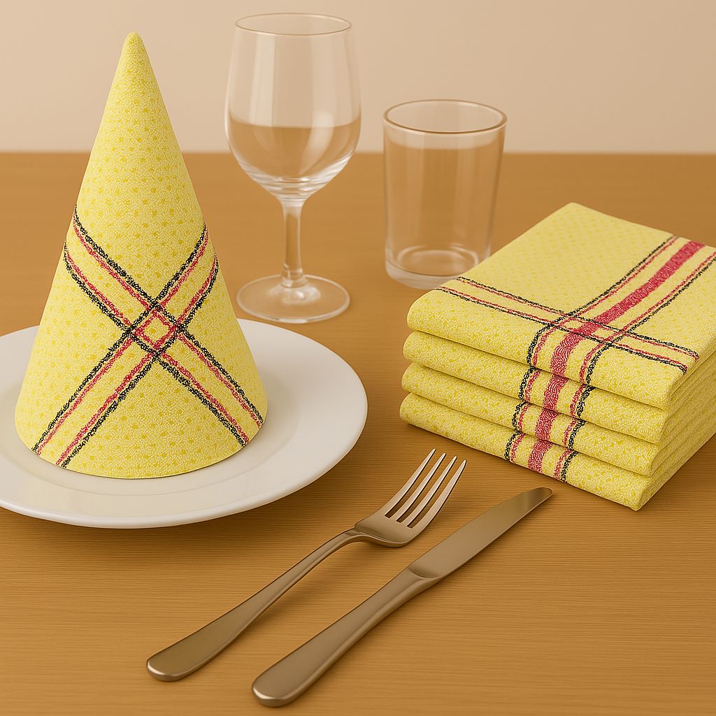 Série 6 Serviettes de cuisine / à table مدموجين