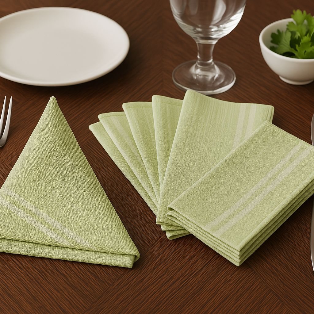 Série 6 Serviettes de cuisine / à table مدموجين