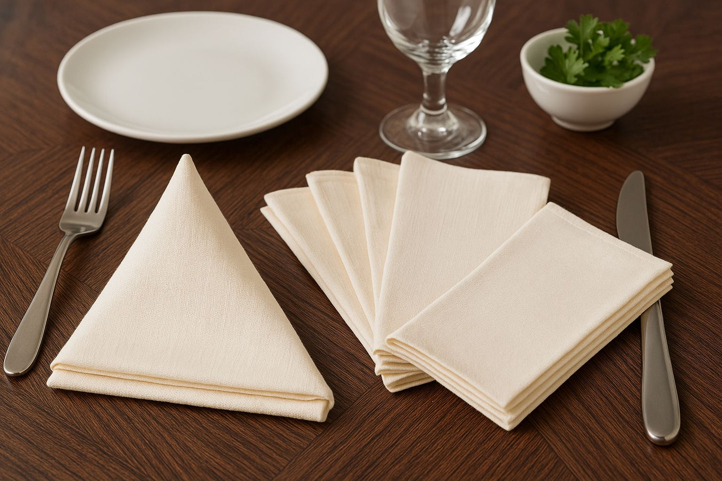 Série 6 Serviettes de cuisine / à table مدموجين
