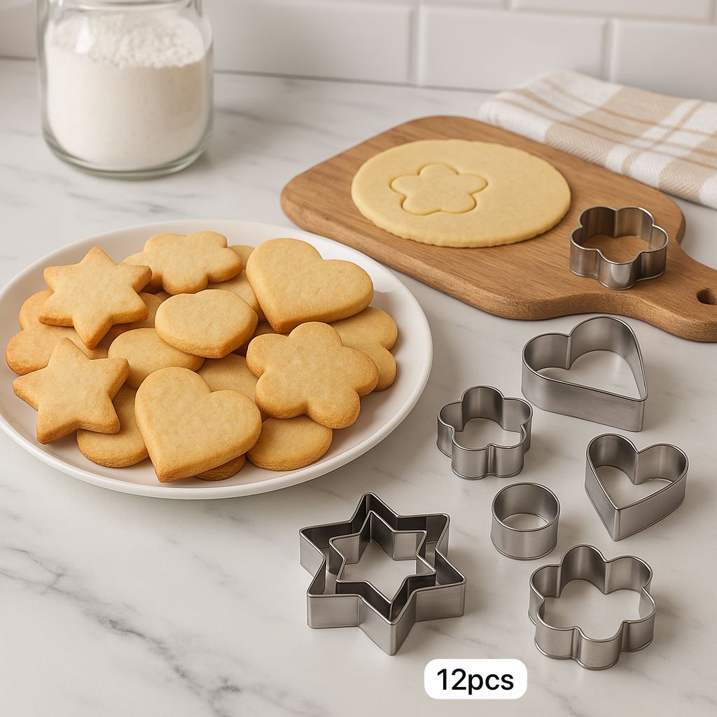 Moule à biscuit 12 pcs