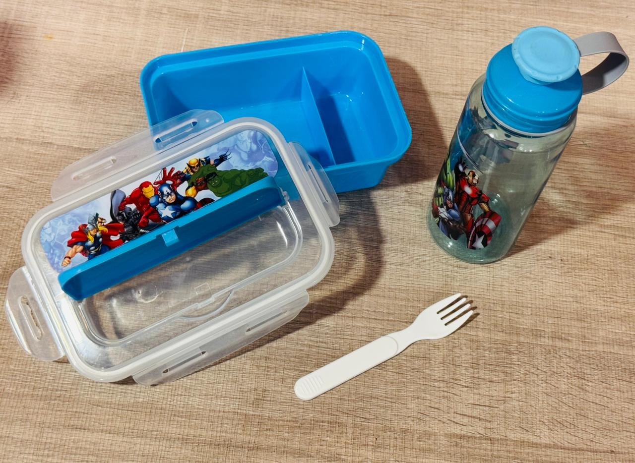 Lunch Box + bouteille اولاد مدموج