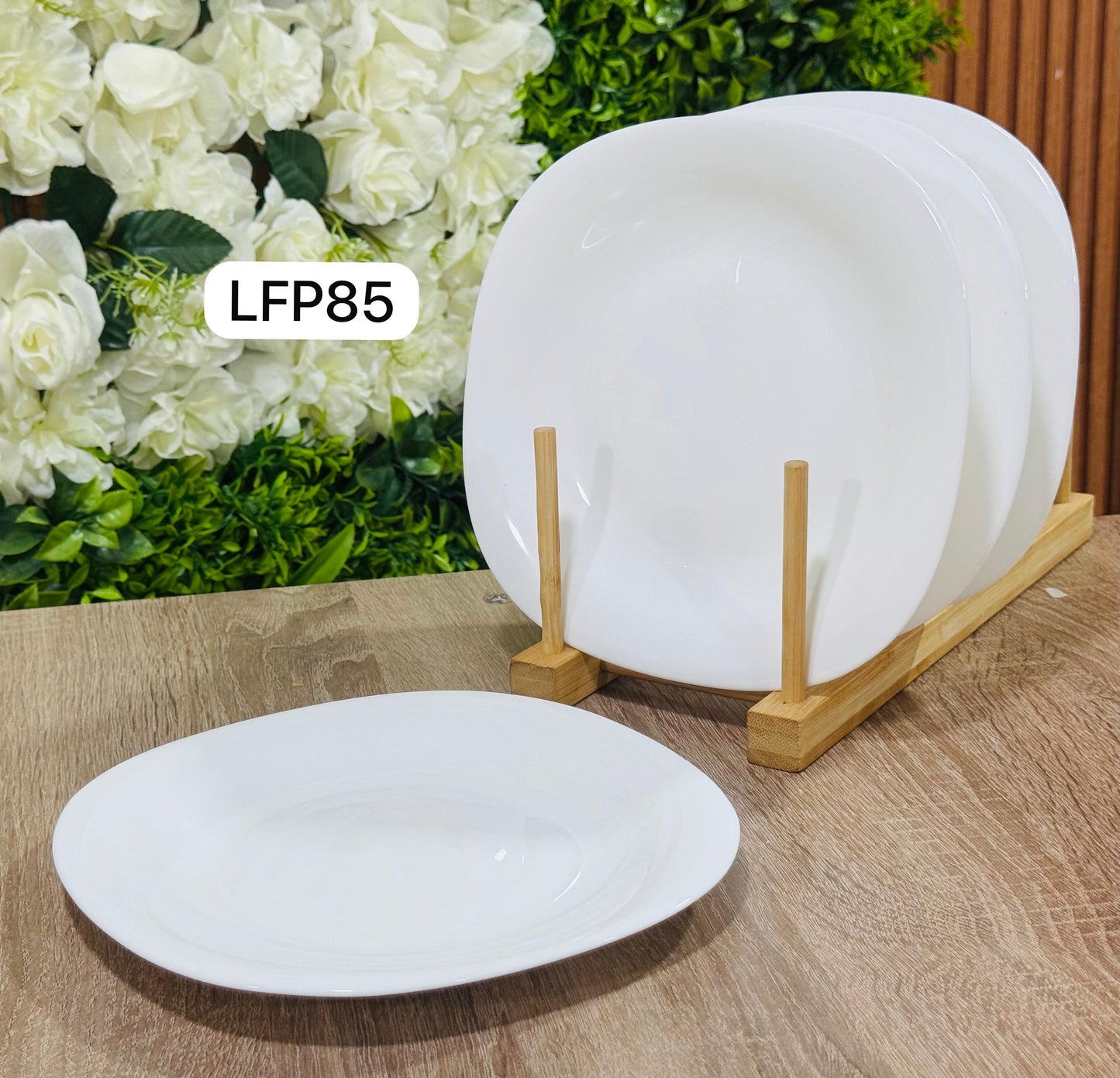 4 assiettes plat اصحنة
