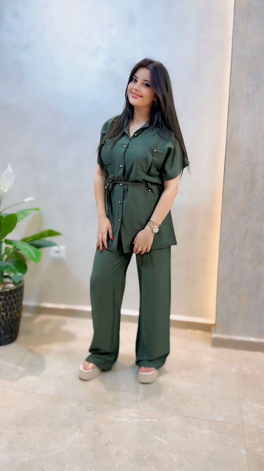 Set satin