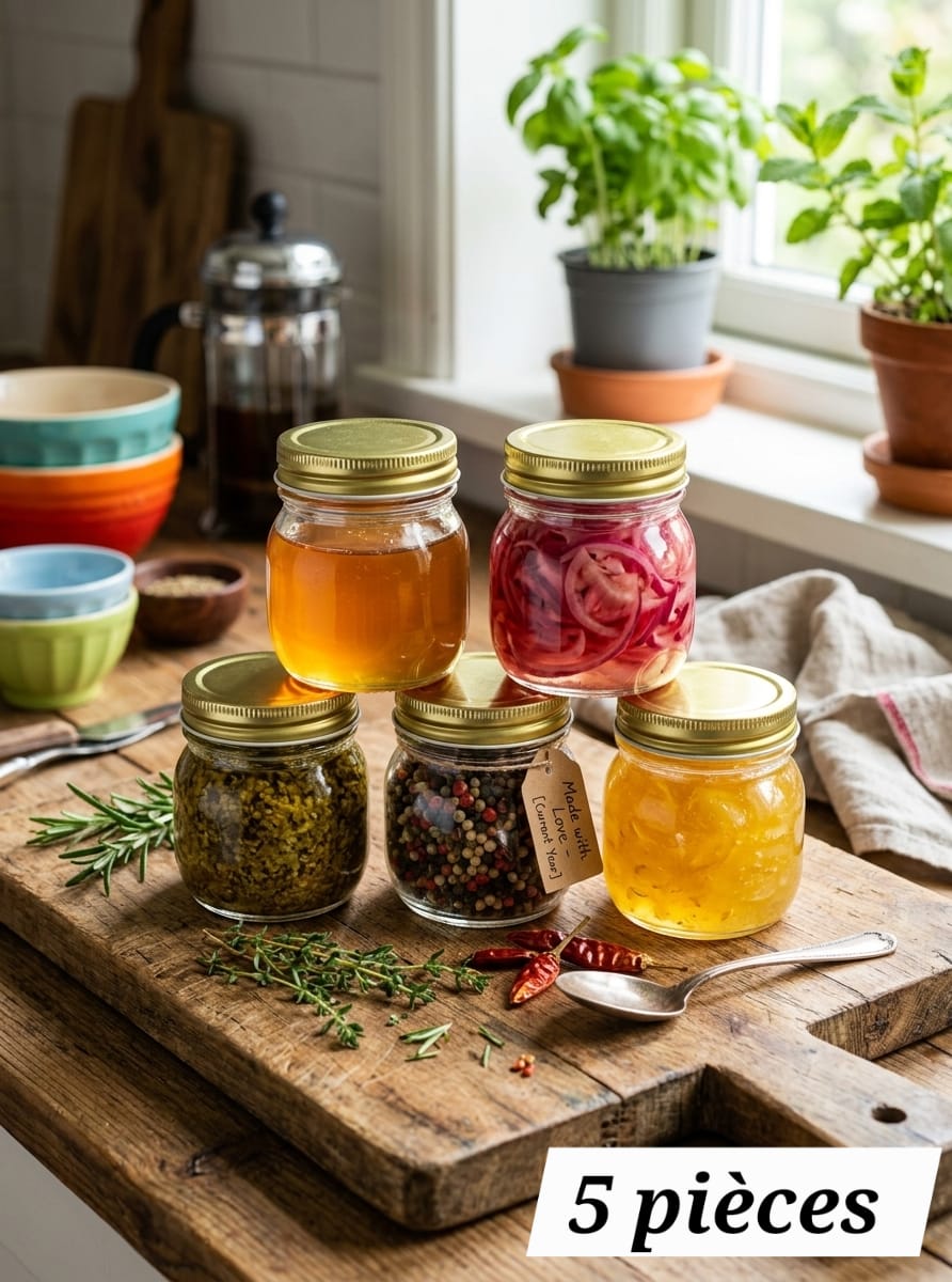 5 boites en verre حكك بلار
