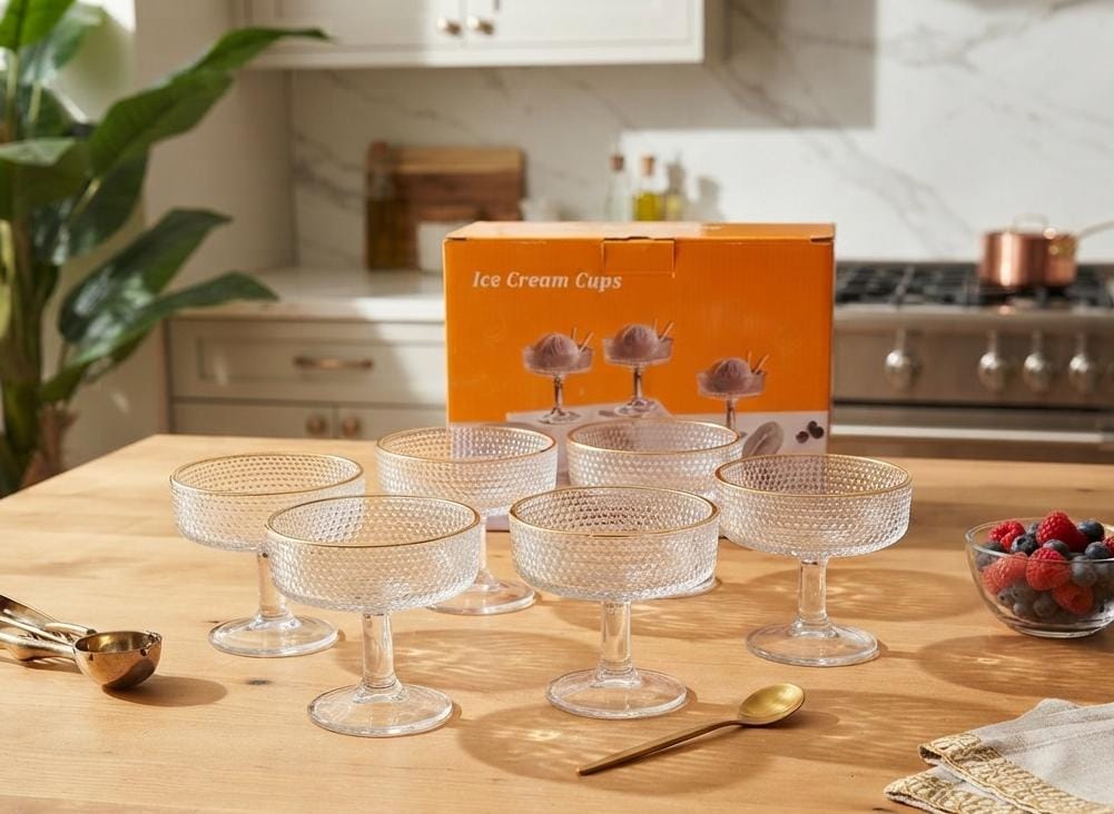 6 Bols en verre