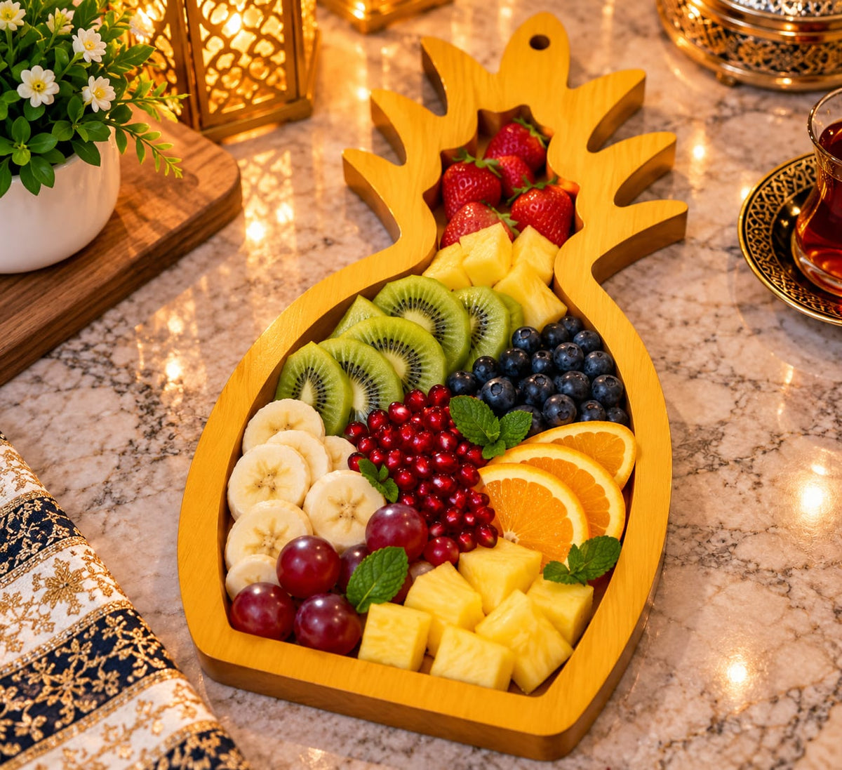 plat ananas