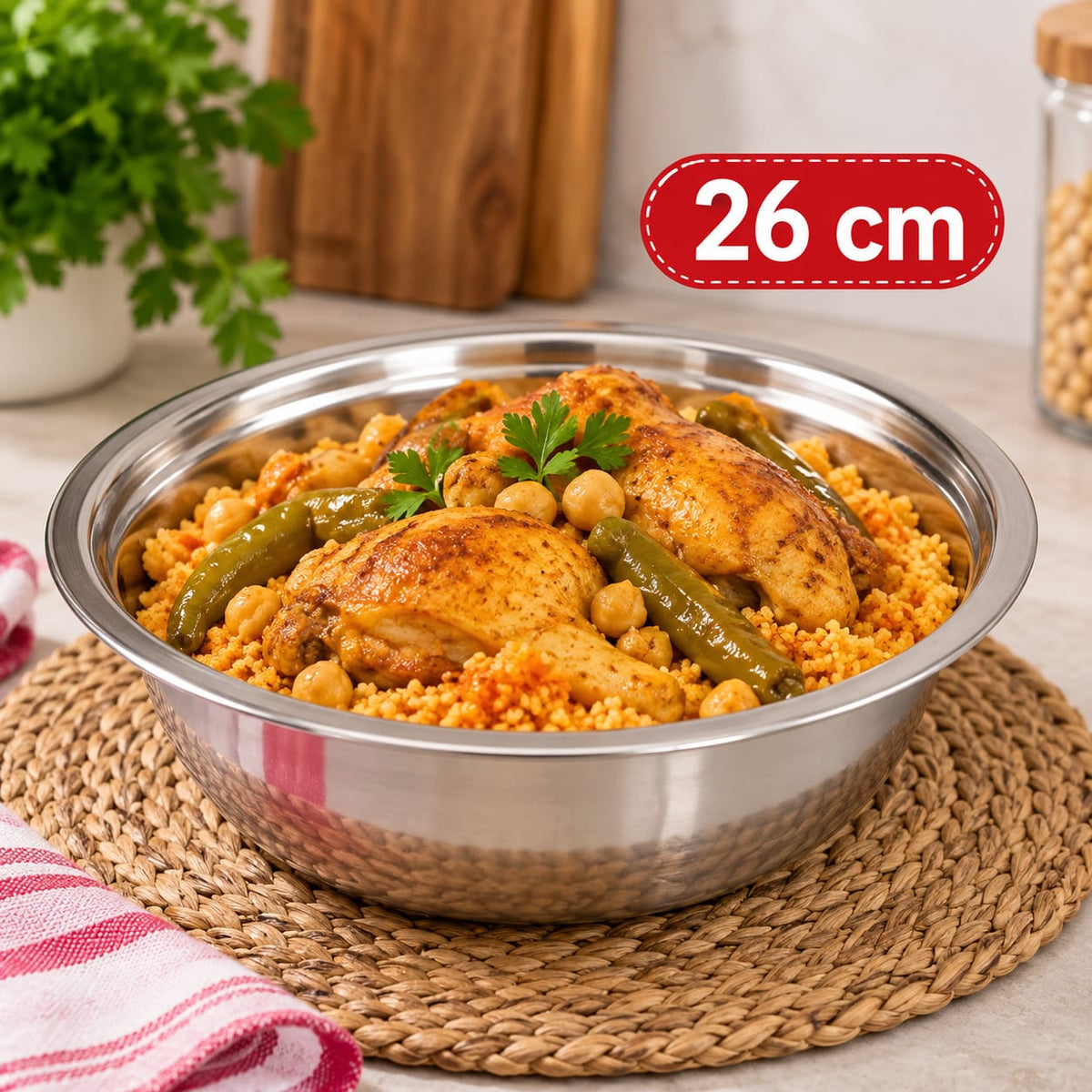 26 cm شقالة