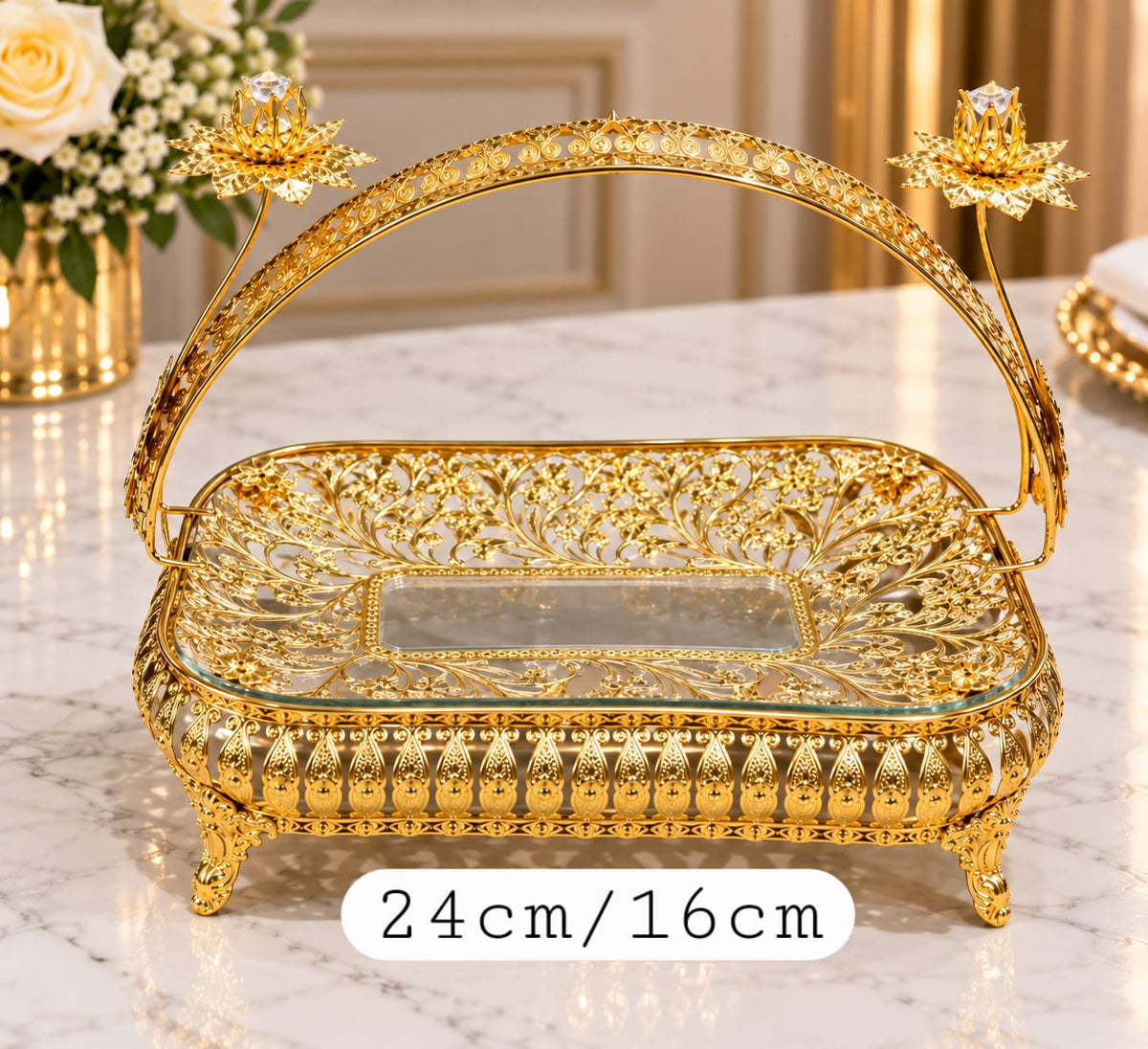 Présentoir à gâteau 24cm/16cm