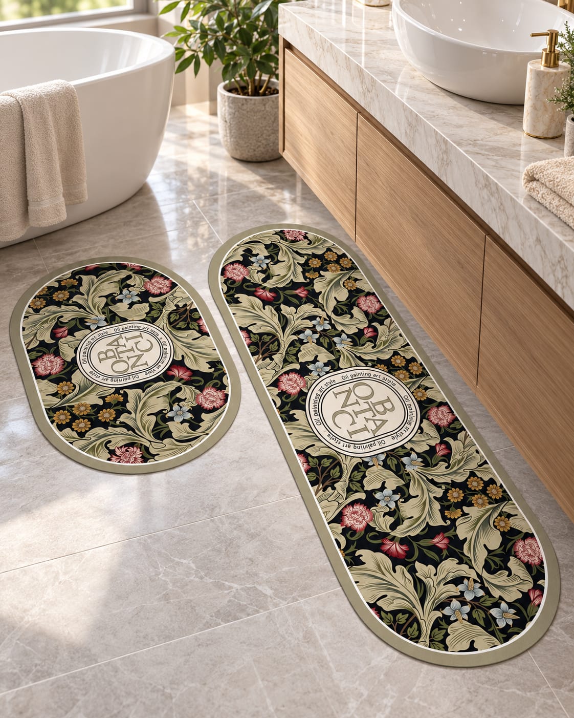 Tapis 2 pièces