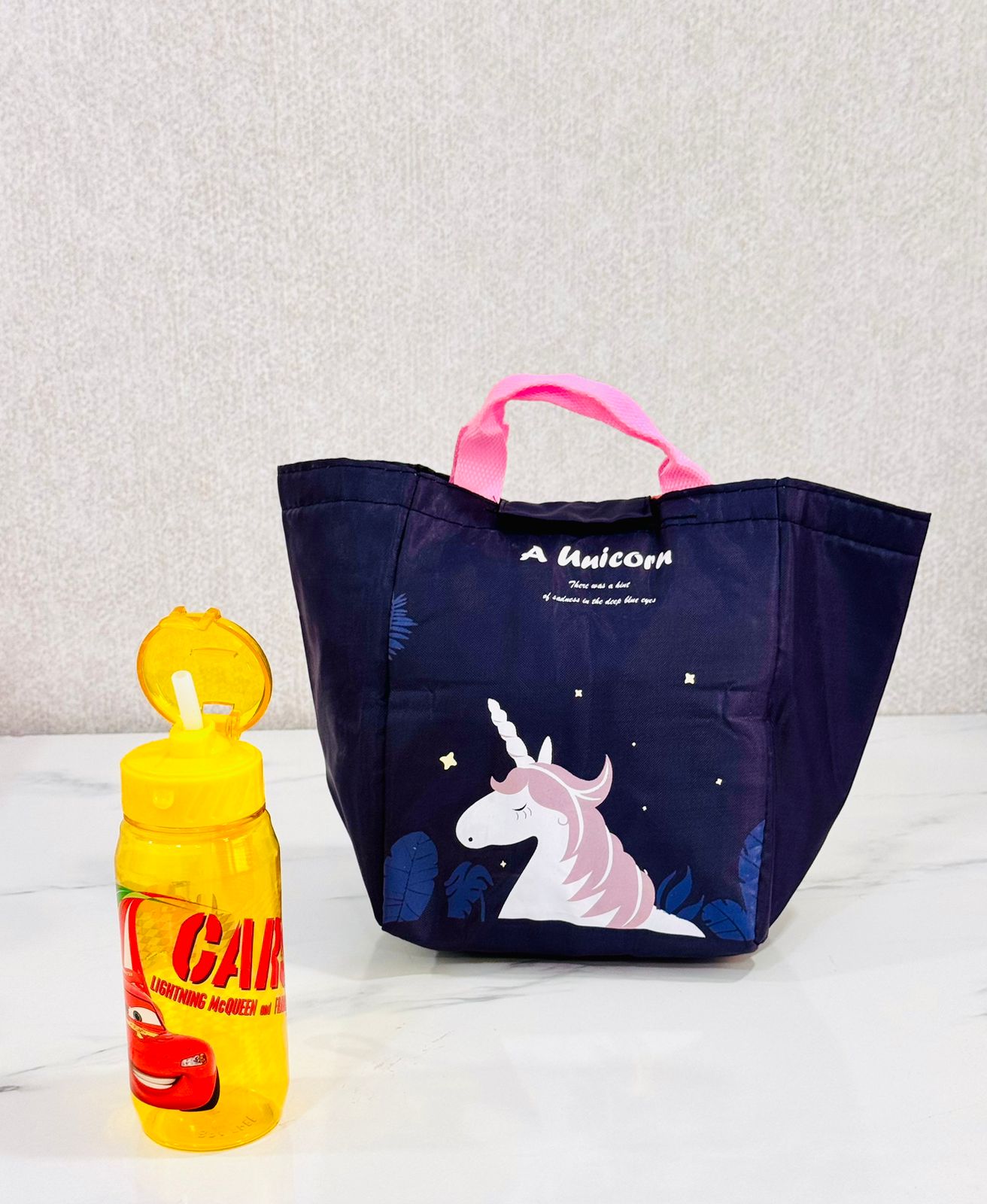 Sac à gouter + bouteille