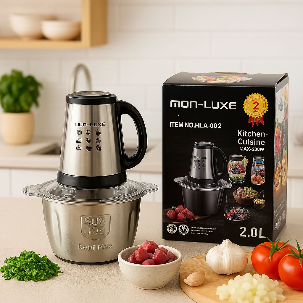 Hachoir Mon luxe 2L آلة رحي كهربائية