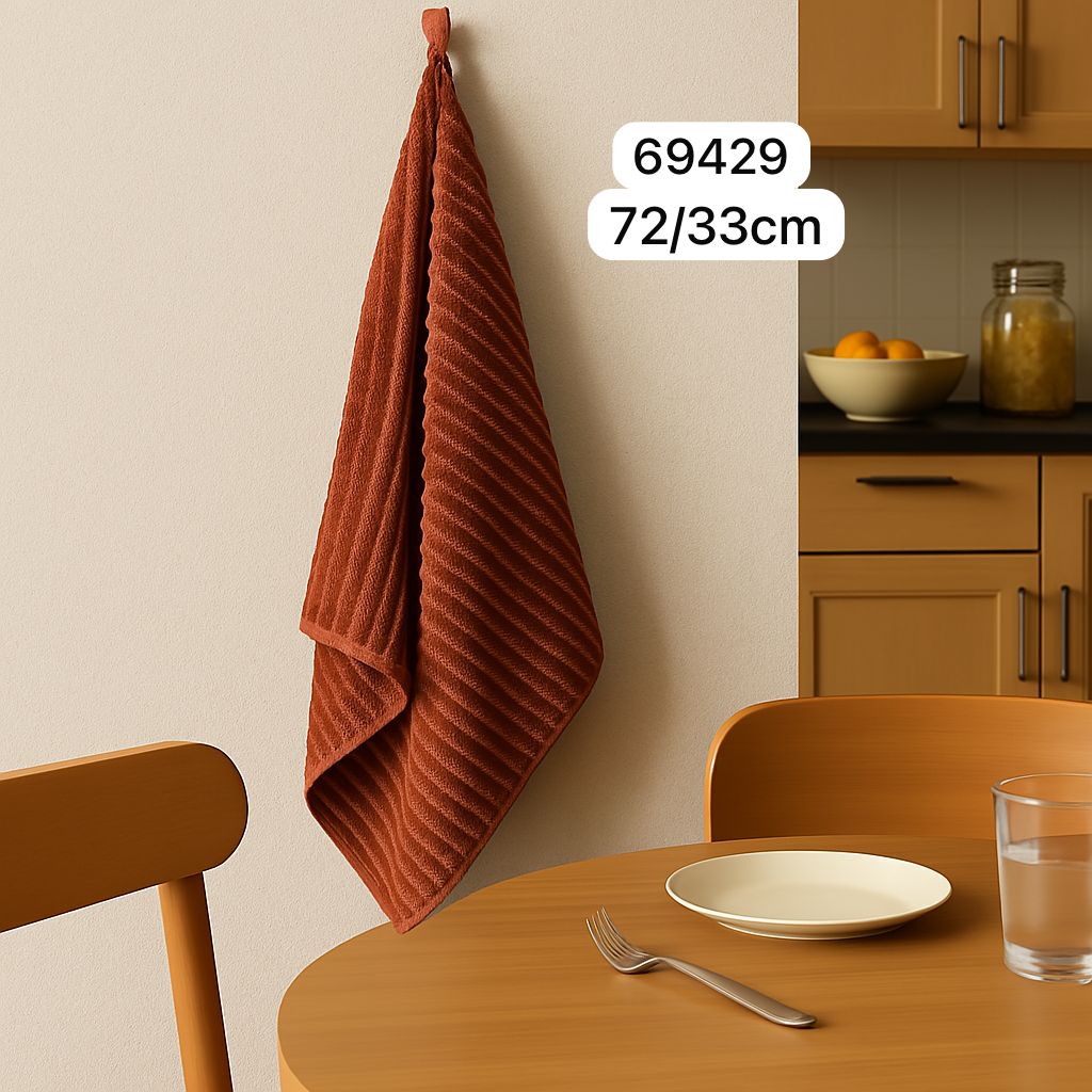 Lavette Torchon de cuisine en microfibre 1 pcs اللون مدموج