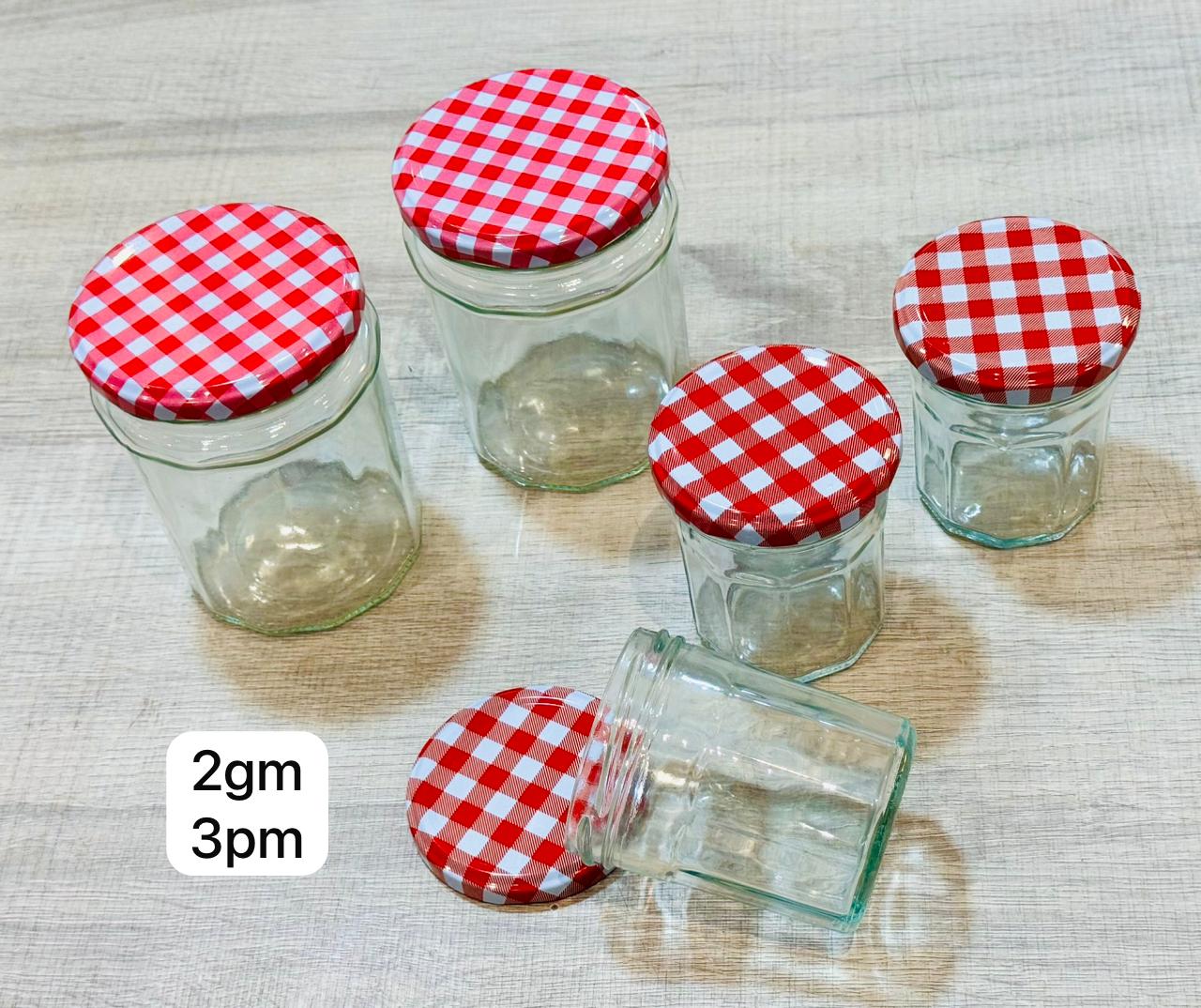 5 pièces boitte en verre 3 gm+2 pm
