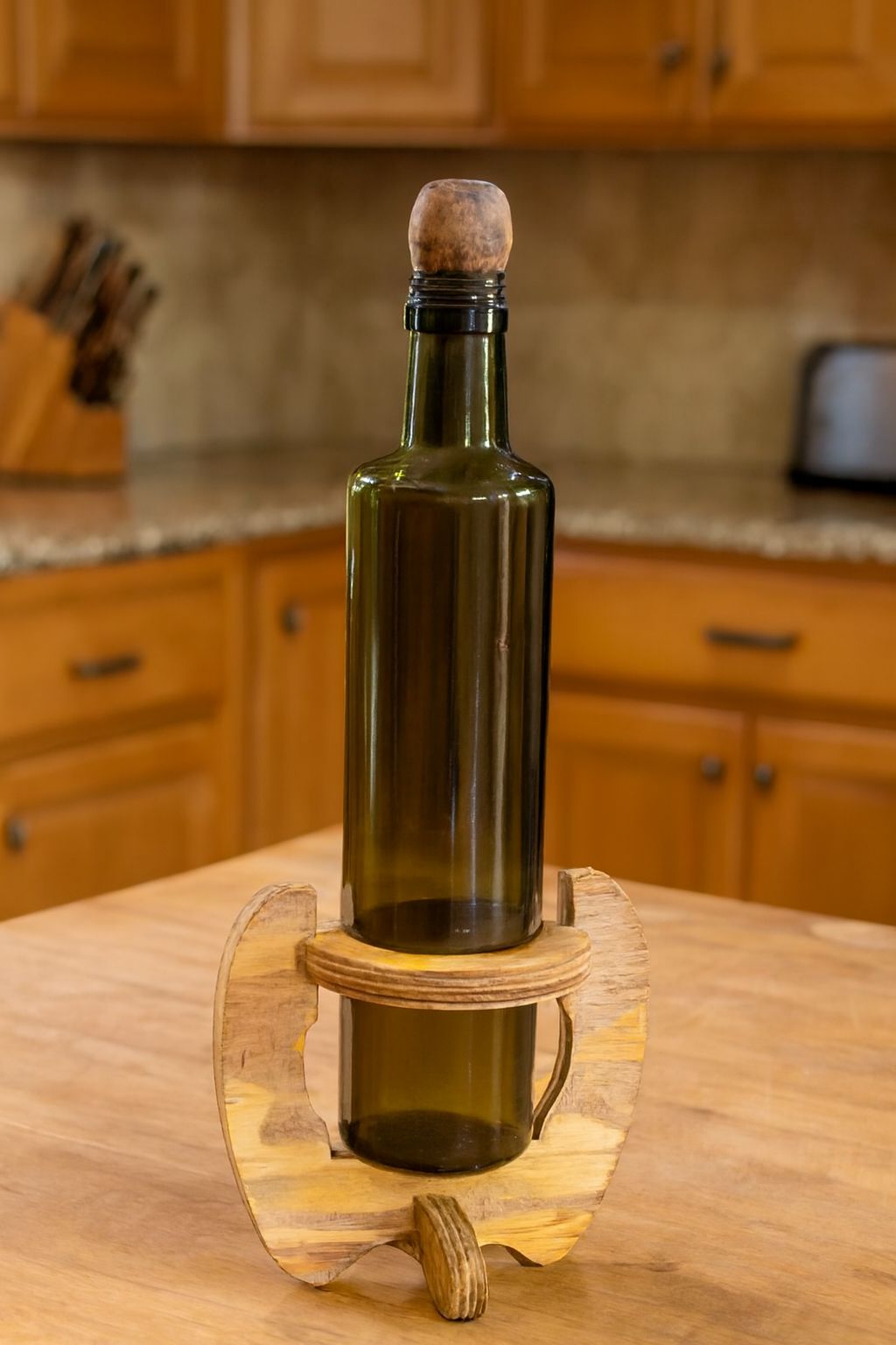 Bouteille à l'huile